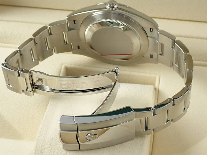 ロレックス デイトジャスト41 Ref.126300 ステンレススチール スレートローマン文字盤 オイスターブレスレット