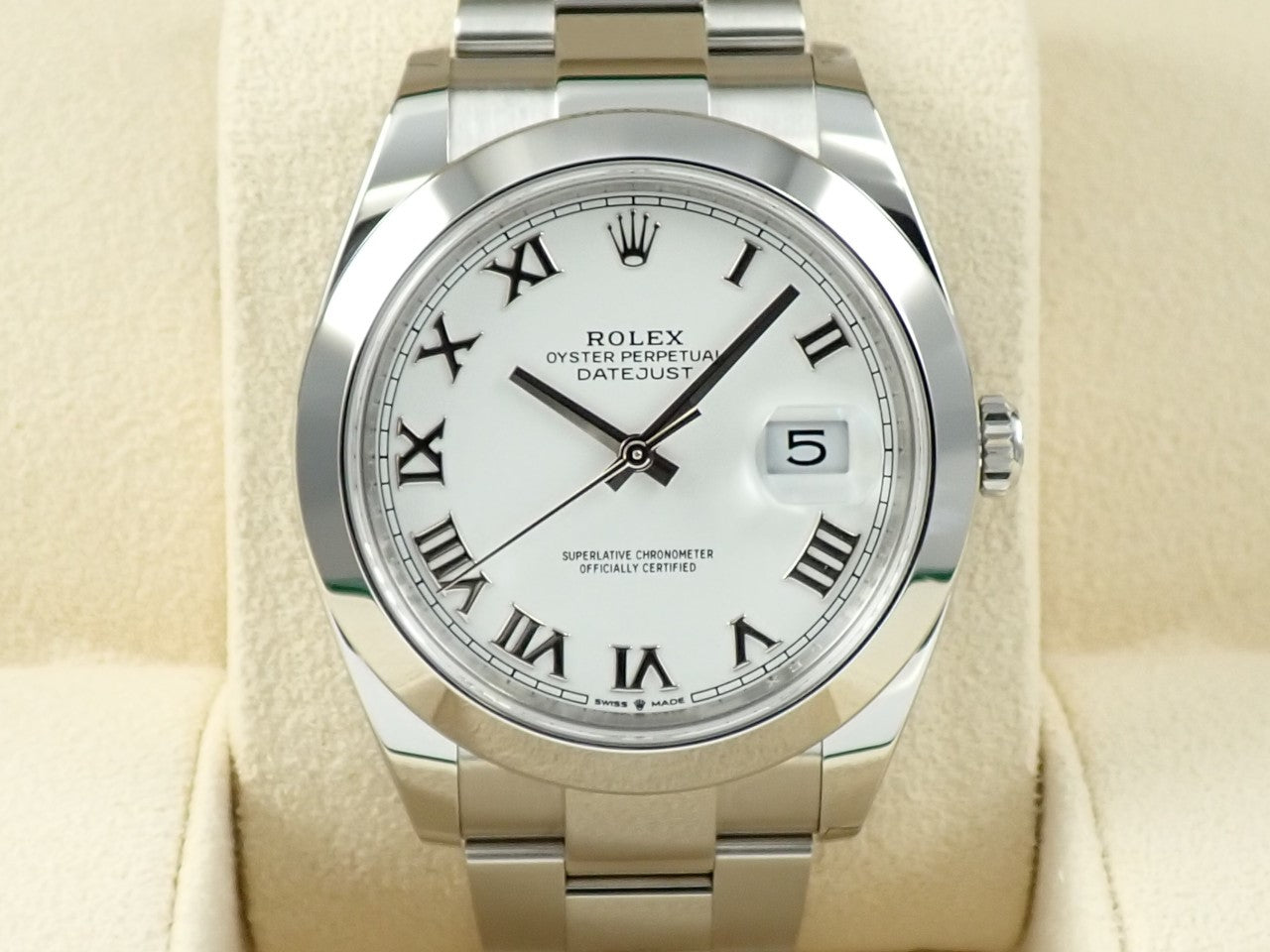 126333 ブラック ROLEX（ロレックス）デイトジャスト 中古