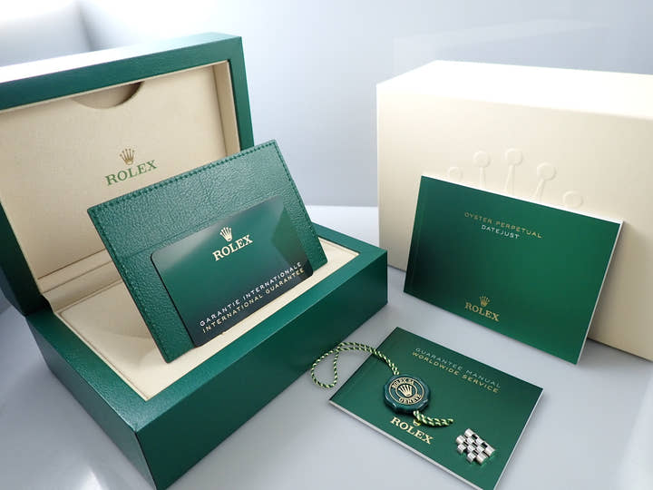 ロレックス デイトジャスト41 Ref.126300 ステンレススチール アズーロブルー文字盤 ジュビリーブレスレット