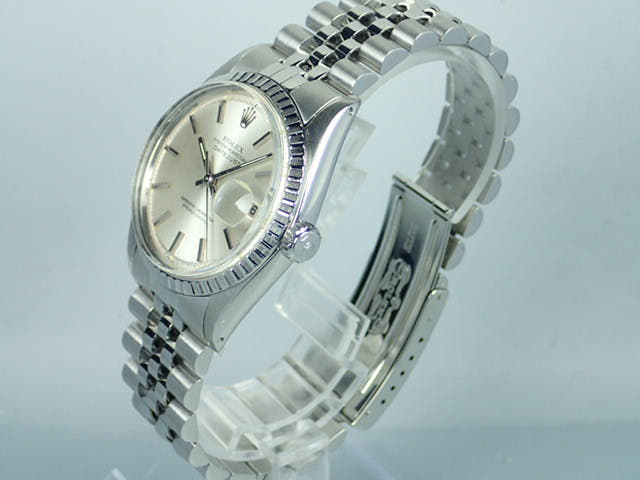 ロレックス デイトジャスト Ref.1603 シルバー文字盤 中古 datejust-101