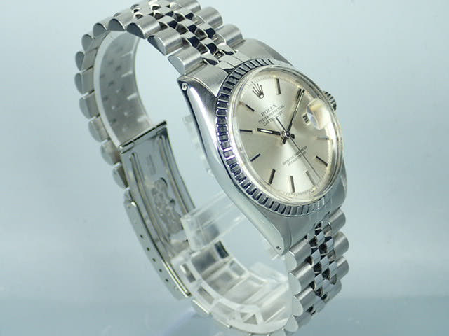 ロレックス デイトジャスト Ref.1603 シルバー文字盤 中古 datejust-101