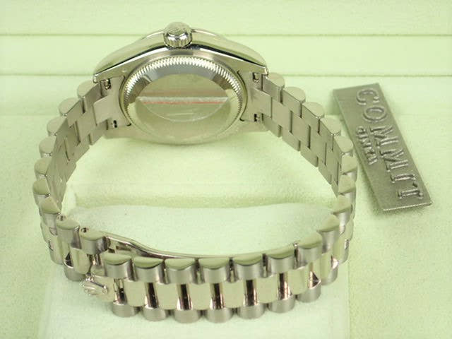 ロレックス デイトジャスト Ref.179159NG ホワイトシェル文字盤 中古 datejust-106 プレジデントブレスレット