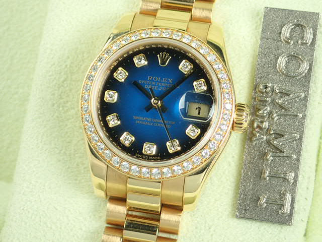 Rolex Datejust Ref.179138 Blue Gradient Dial Used datejust-107