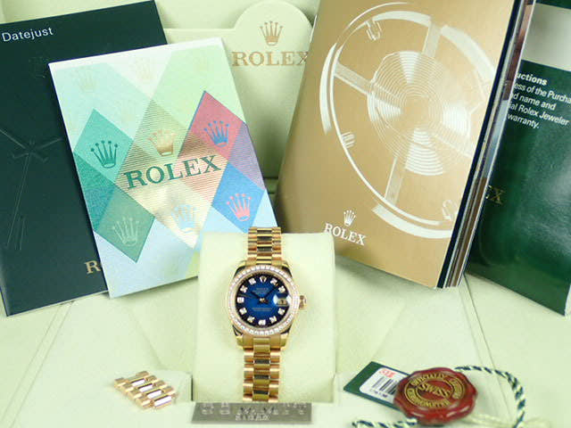 Rolex Datejust Ref.179138 Blue Gradient Dial Used datejust-107