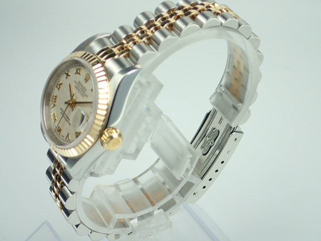 Rolex Datejust Pyramid Roman Ladies