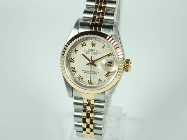 ロレックス デイトジャスト Ref.79173 ピラミッドローマン文字盤 中古 datejust-109 ジュビリーブレスレット