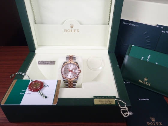 ロレックス デイトジャスト Ref.116261 シルバー文字盤 中古 datejust-10 ジュビリーブレスレット