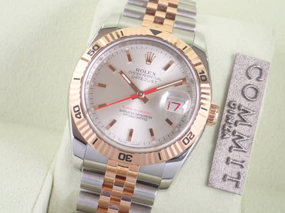 ロレックス デイトジャスト Ref.116261 シルバー文字盤 中古 datejust-10 ジュビリーブレスレット