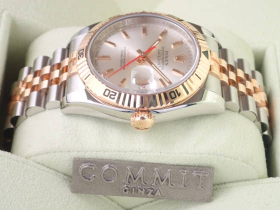 ロレックス デイトジャスト Ref.116261 シルバー文字盤 中古 datejust-10 ジュビリーブレスレット