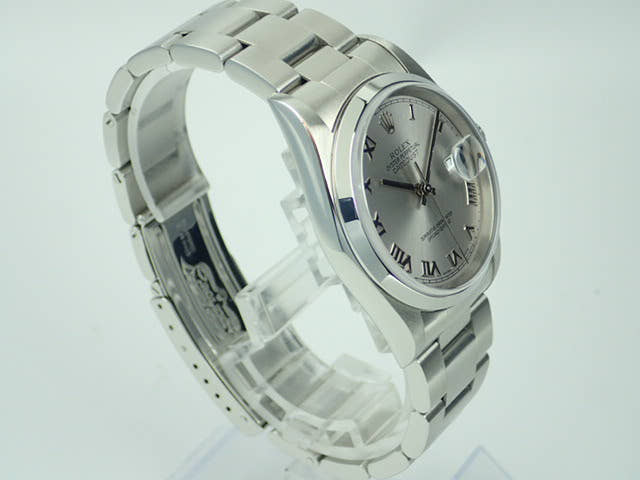 ロレックス デイトジャスト Ref.16200 シルバーローマンインデックス文字盤 中古 datejust-111