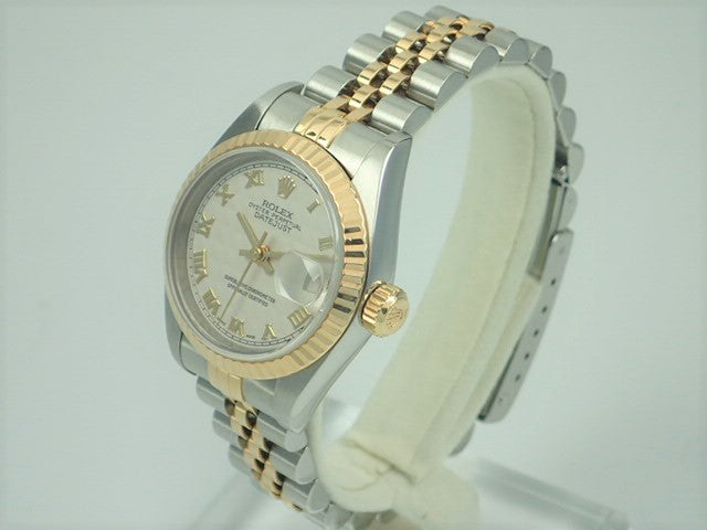 Rolex Datejust Pyramid Roman Ladies