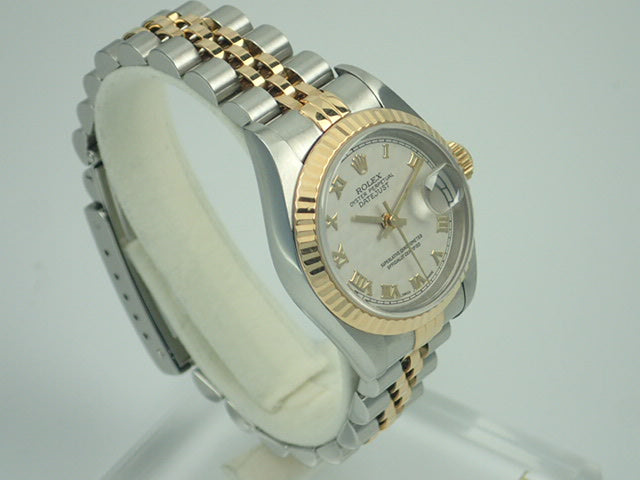 Rolex Datejust Pyramid Roman Ladies