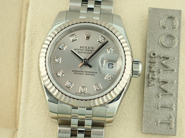 ロレックス デイトジャスト Ref.179174G シルバー文字盤 美品 datejust-121 ジュビリーブレスレット