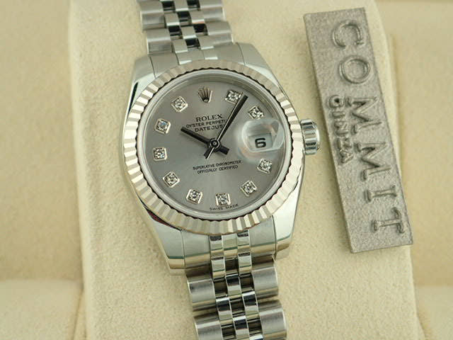 ロレックス デイトジャスト Ref.179174G シルバー文字盤 美品 datejust-121 ジュビリーブレスレット