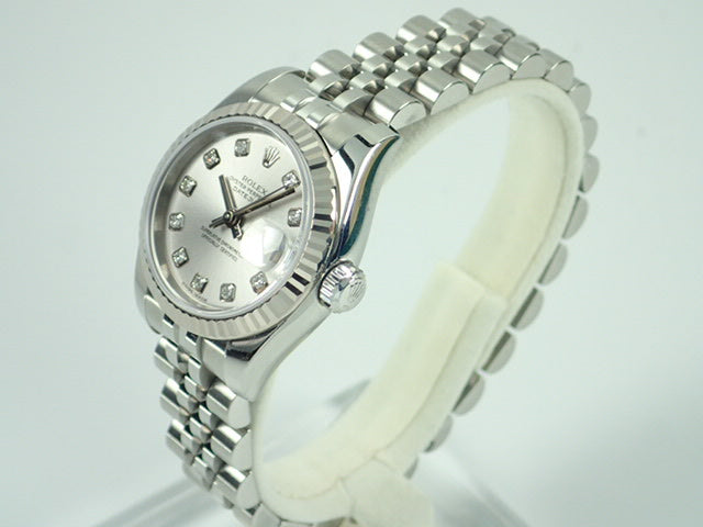 Rolex Datejust 10P Diamond Dial Ladies