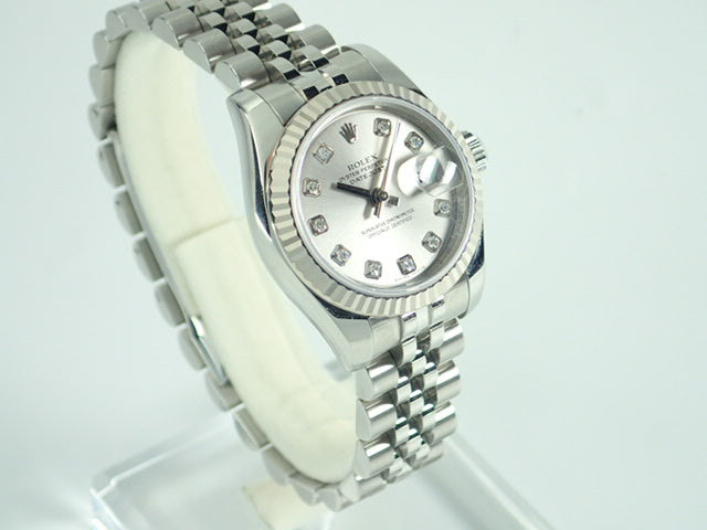 Rolex Datejust 10P Diamond Dial Ladies