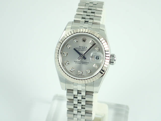 ロレックス デイトジャスト Ref.179174G シルバー文字盤 美品 datejust-121 ジュビリーブレスレット
