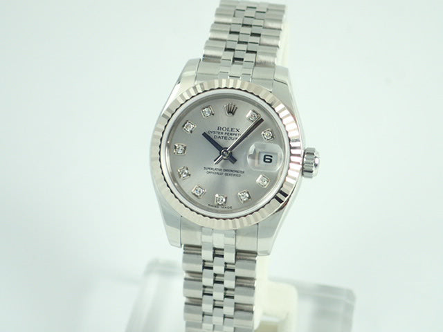 Rolex Datejust 10P Diamond Dial Ladies