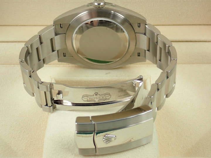 ロレックス デイトジャスト Ref.126300 スレートグレーローマン文字盤 中古 datejust-123
