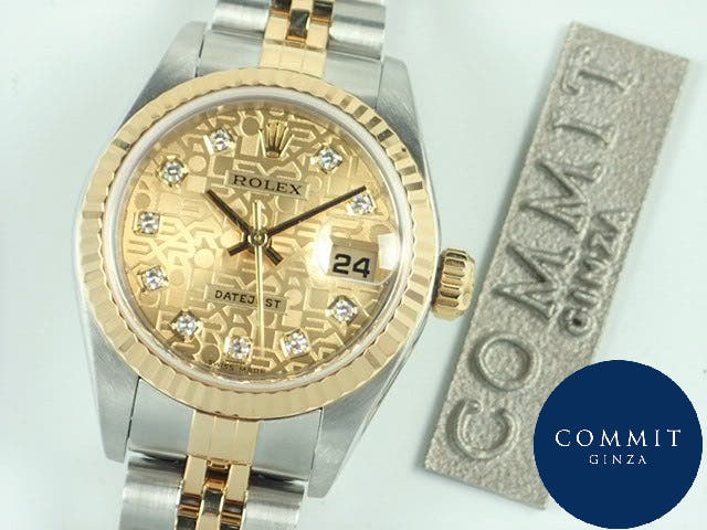 ロレックス デイトジャスト Ref.79173G コンピューター文字盤 中古 datejust-124 ジュビリーブレスレット