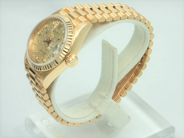 ロレックス デイトジャスト Ref.69178G コンピューター文字盤 中古 datejust-125 プレジデントブレスレット
