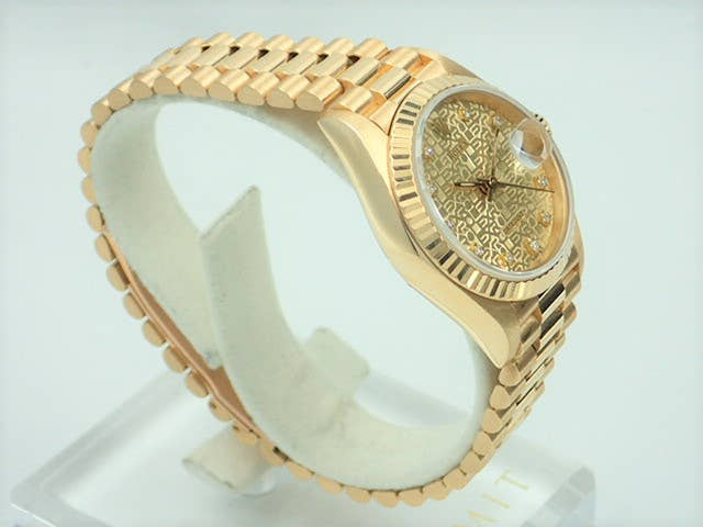 ロレックス デイトジャスト Ref.69178G コンピューター文字盤 中古 datejust-125 プレジデントブレスレット