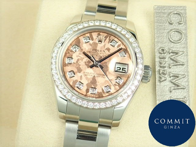 Rolex Datejust Pink Gold Crystal Bezel Diamond Ladies &lt;Warranty, Box, etc.&gt;