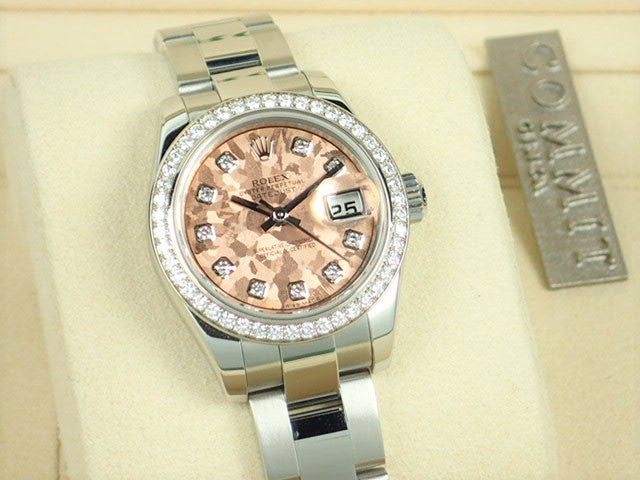 Rolex Datejust Pink Gold Crystal Bezel Diamond Ladies &lt;Warranty, Box, etc.&gt;