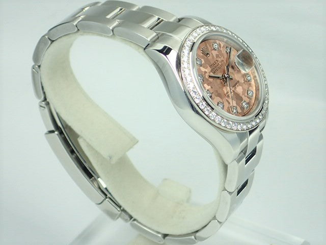 Rolex Datejust Pink Gold Crystal Bezel Diamond Ladies &lt;Warranty, Box, etc.&gt;