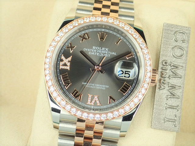 Rolex Datejust 36 Rome VI &amp; IX Diamond