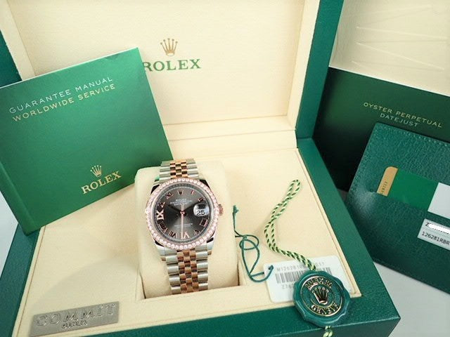 Rolex Datejust 36 Rome VI &amp; IX Diamond