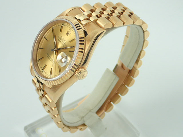 Rolex Datejust Champagne Dial