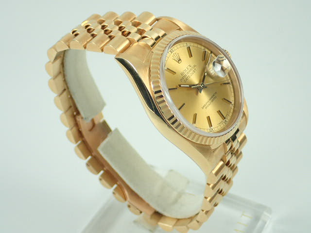 ロレックス デイトジャスト Ref.16238 シャンパン文字盤 中古 datejust-129