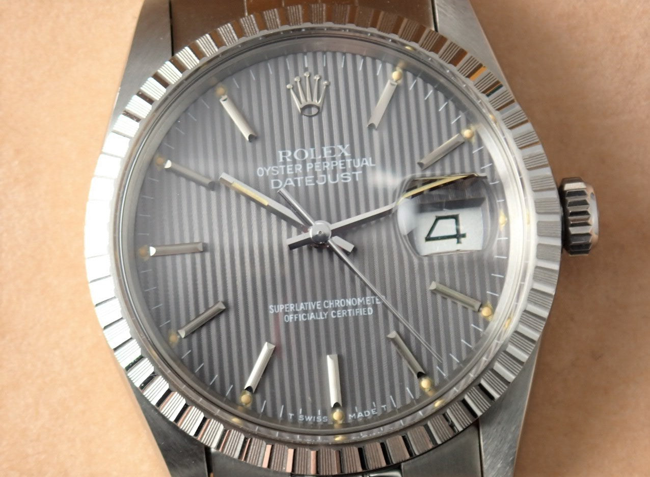 Rolex Datejust Grey Tapestry