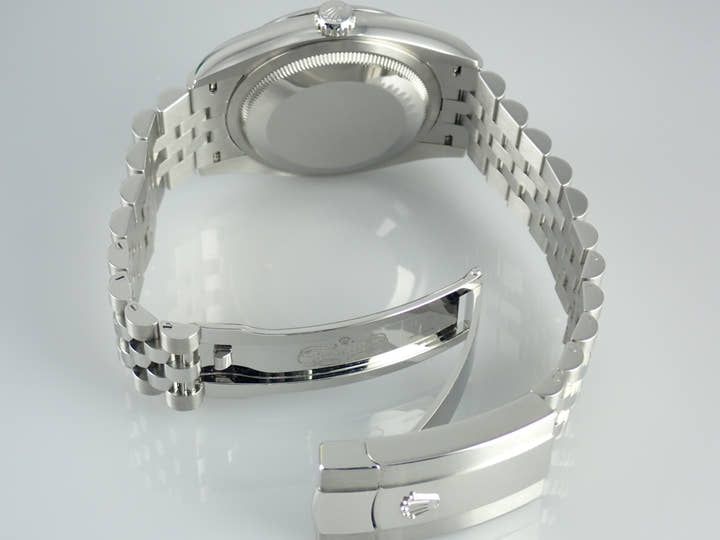 ロレックス デイトジャスト Ref.126200 ブルー文字盤 美品 datejust-138 ジュビリーブレスレット
