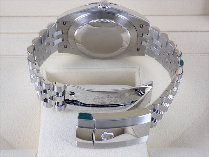 ロレックス デイトジャスト Ref.126300 ダークロジウム文字盤 中古 datejust-141 ジュビリーブレスレット