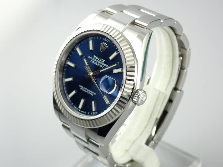ロレックス デイトジャスト Ref.126334 ブルー文字盤 中古 datejust-142