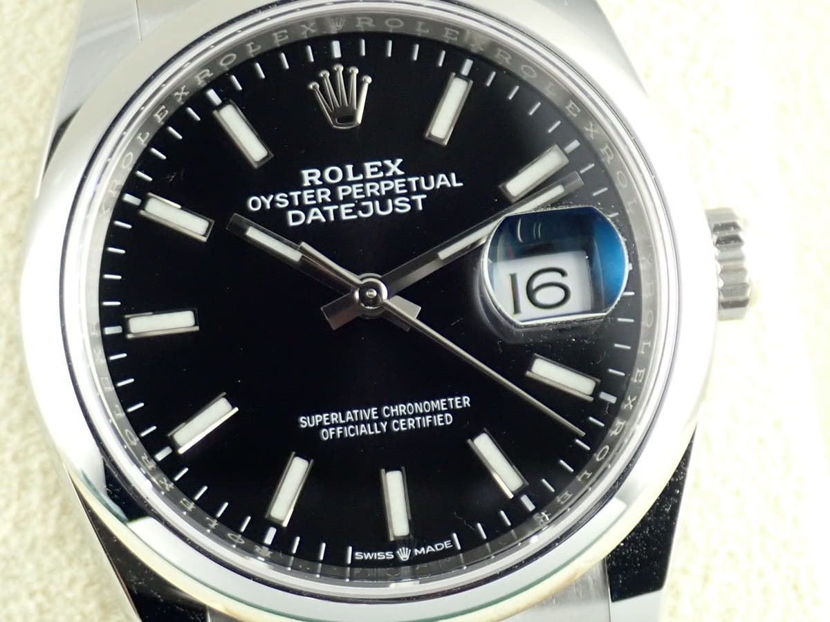 ロレックス デイトジャスト Ref.126200 ブラック文字盤 中古 datejust-148