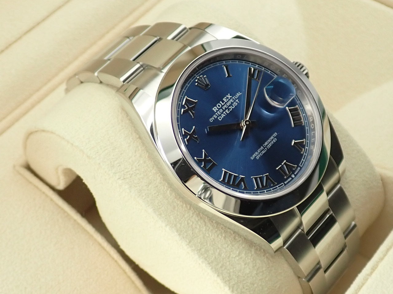 Rolex Datejust 41 Azzurro Blue Dial &lt;New warranty, box, etc.&gt;