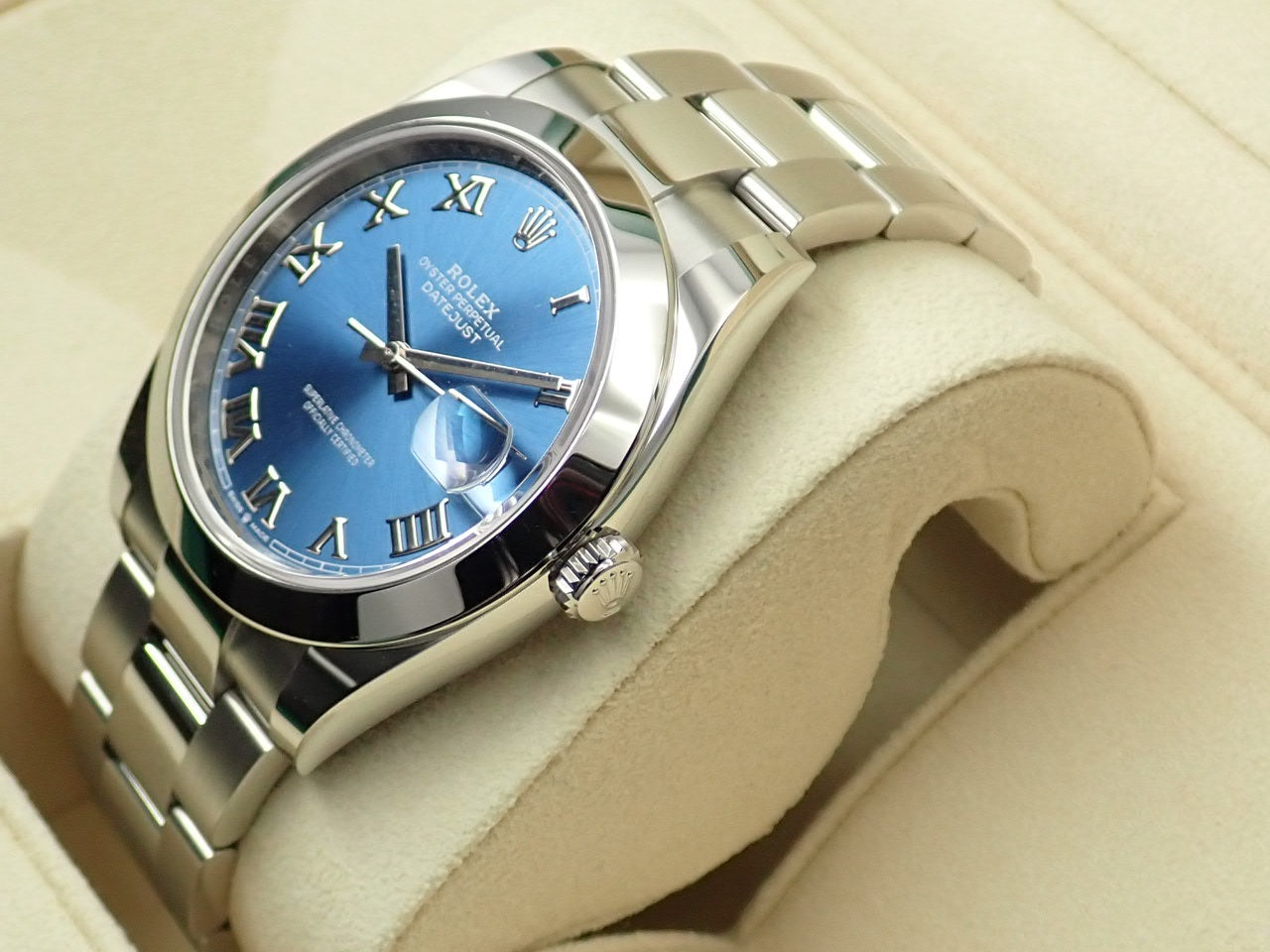 Rolex Datejust 41 Azzurro Blue Dial &lt;New warranty, box, etc.&gt;