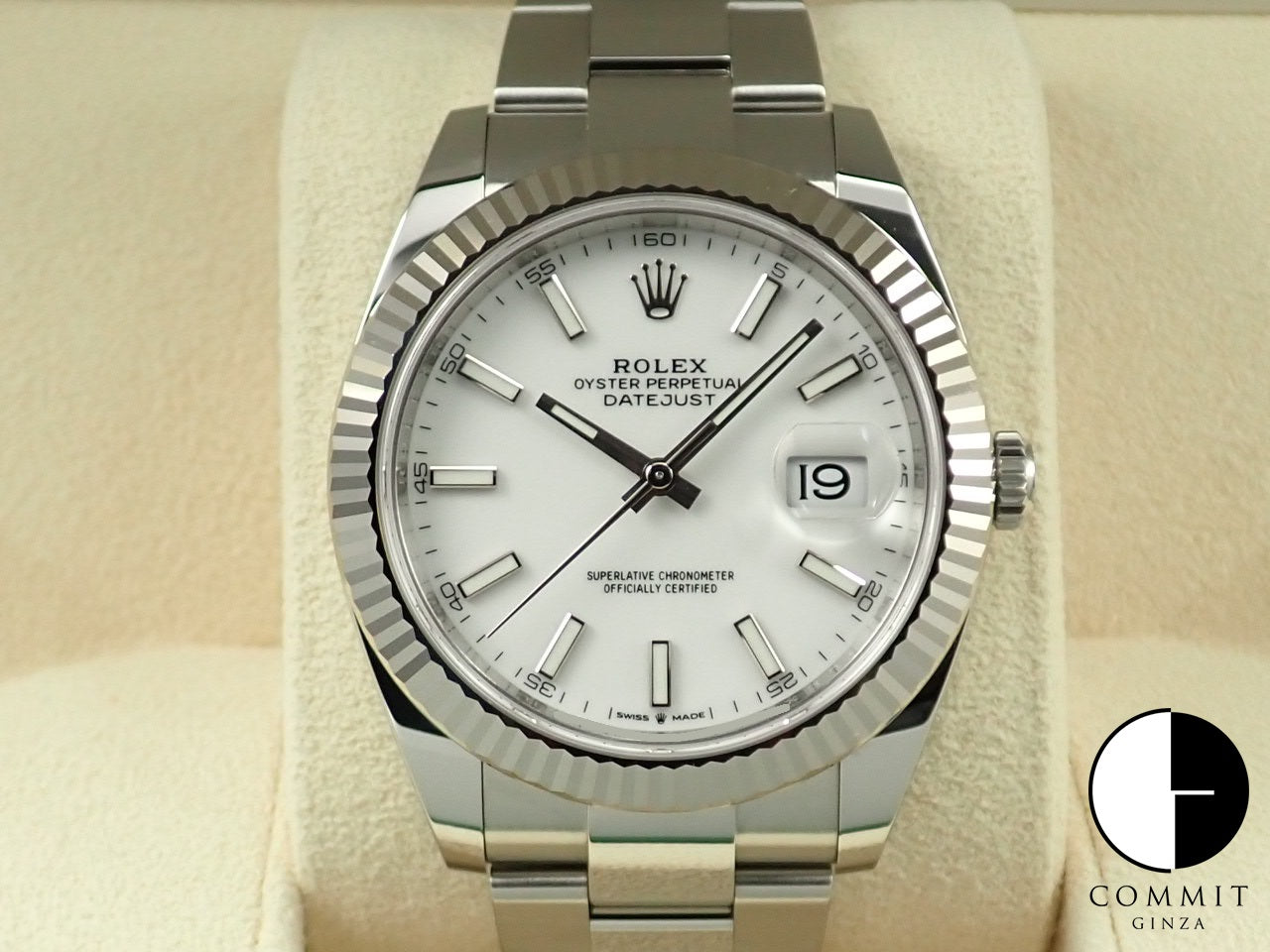 Rolex Datejust 41 White Dial &lt;&lt; New warranty card, box, etc. &gt;&gt;