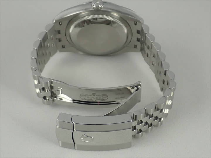 ロレックス デイトジャスト Ref.126200 ブラック文字盤 中古 datejust-153 ジュビリーブレスレット