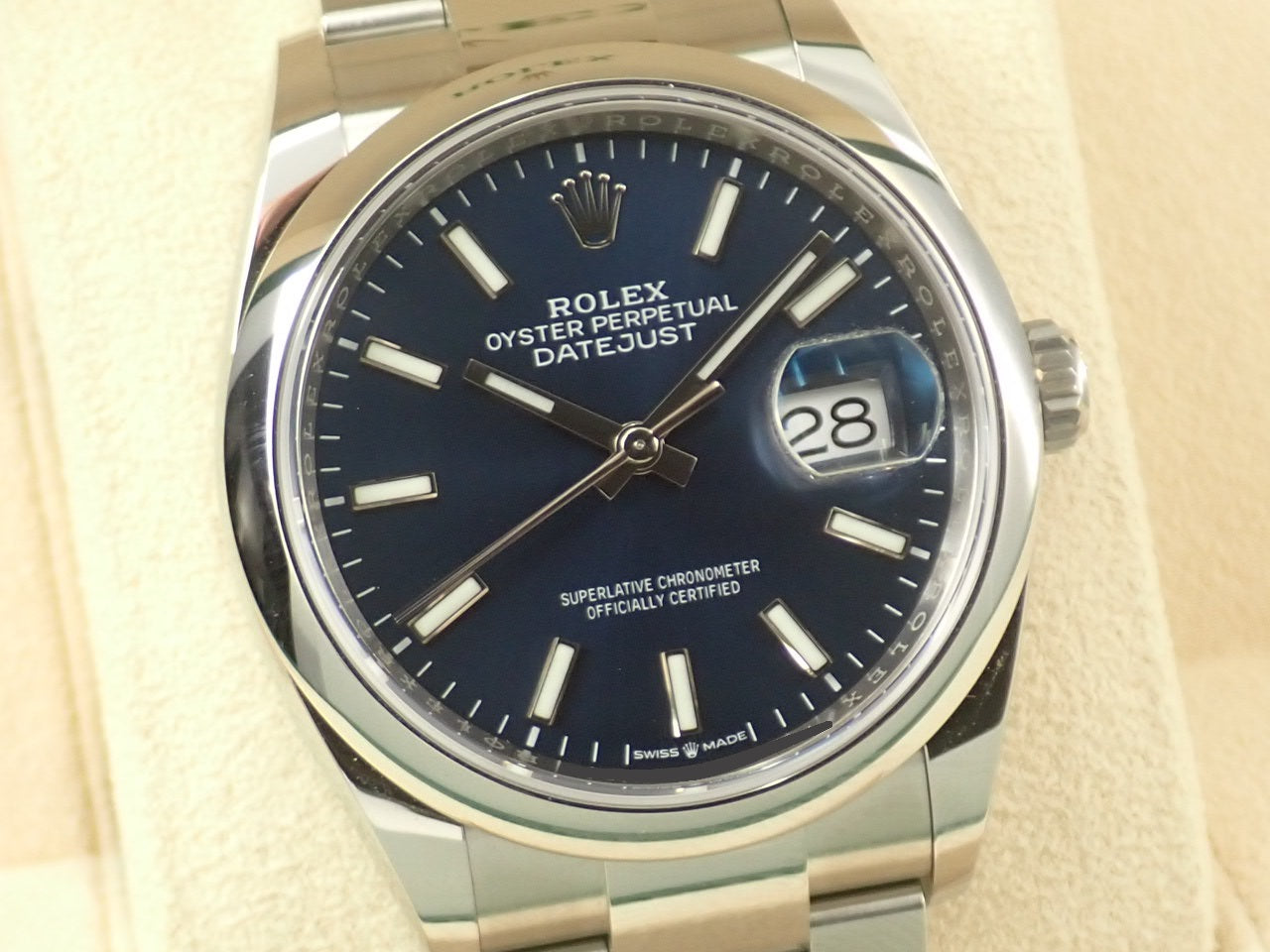 Rolex Datejust 36 Blue &lt;Warranty, Box, etc.&gt;