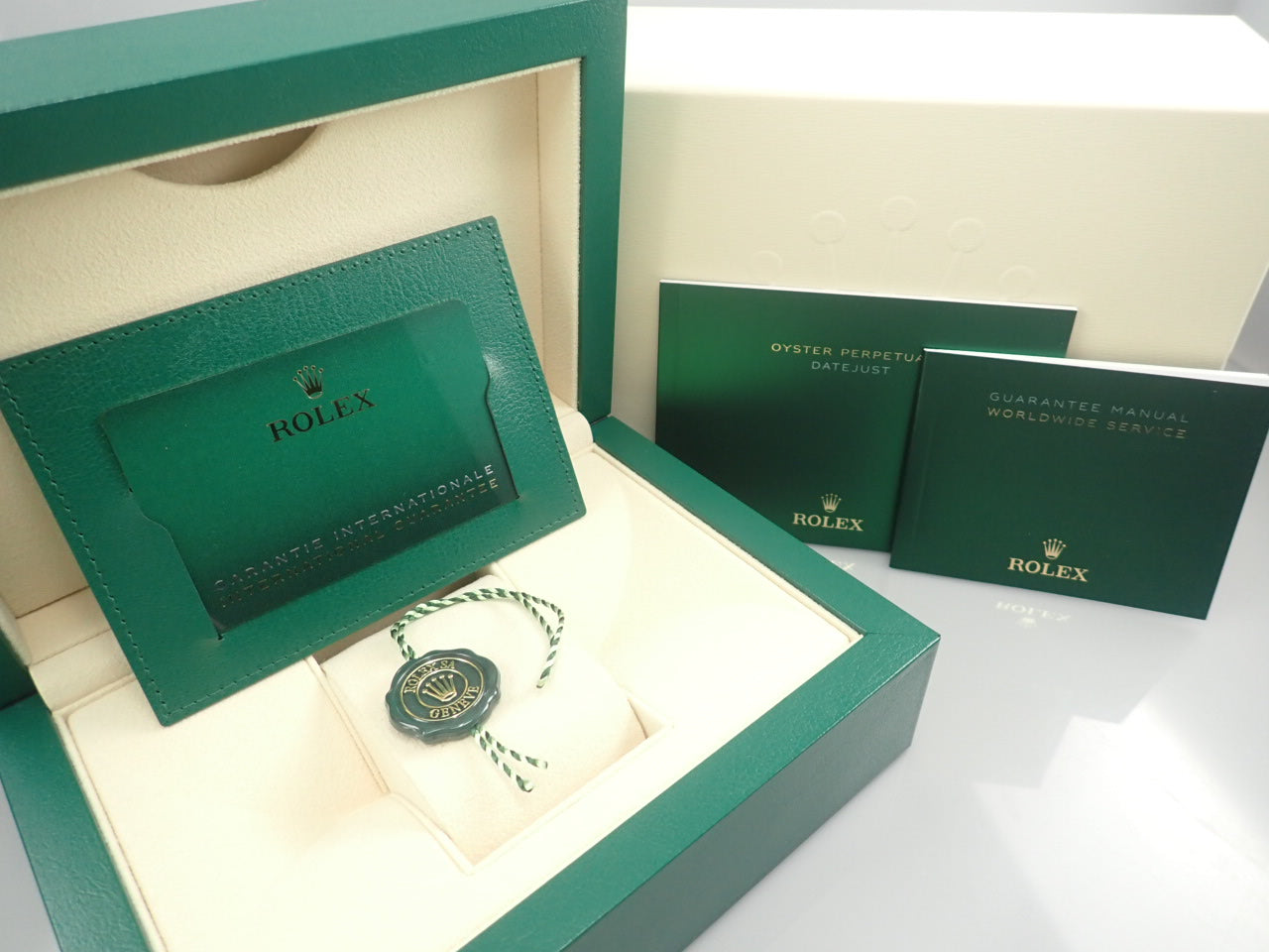 Rolex Datejust 36 Olive Green Palm Motif Dial &lt;Warranty, Box, etc.&gt;