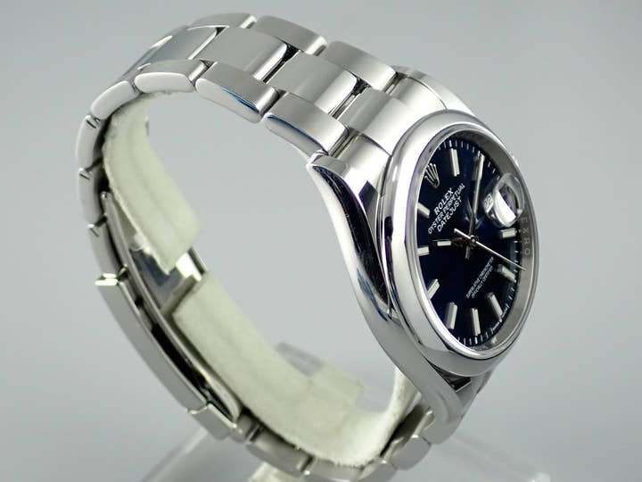 ロレックス デイトジャスト Ref.126200 ブルー文字盤 美品 datejust-157