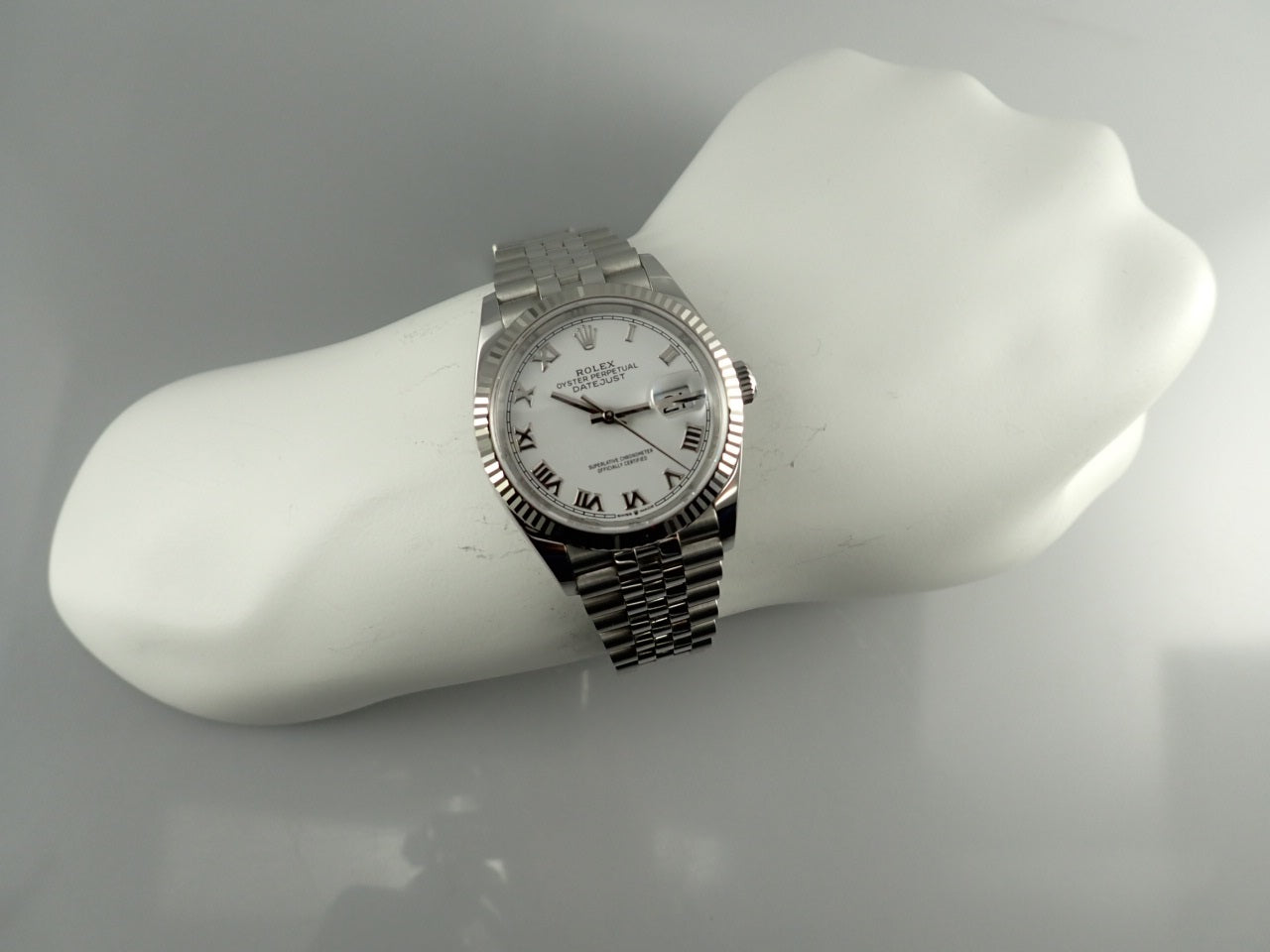 Rolex Datejust 36 White Roman Dial &lt;Warranty, Box, etc.&gt;