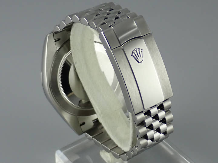 ロレックス デイトジャスト Ref.126300 ブルー文字盤 未使用 datejust-159 ジュビリーブレスレット