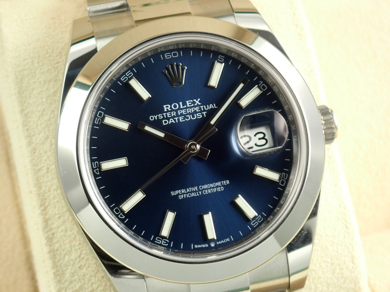 Rolex Datejust 41 Bright Blue Dial &lt;Warranty, Box, etc.&gt;