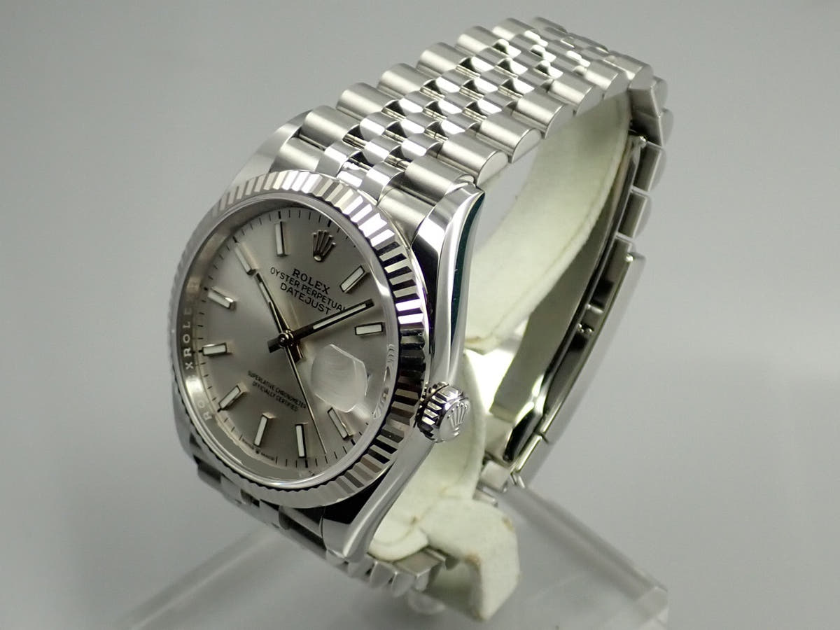 ロレックス デイトジャスト36 Ref.126234 シルバー文字盤 極美品 22653J77
