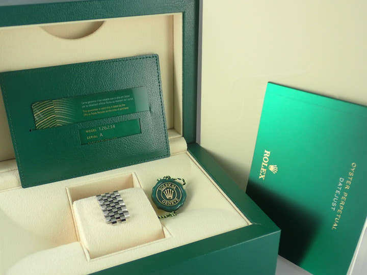 ロレックス デイトジャスト36 Ref.126234 ブルーバー文字盤 未使用 datejust-161 ジュビリーブレスレット